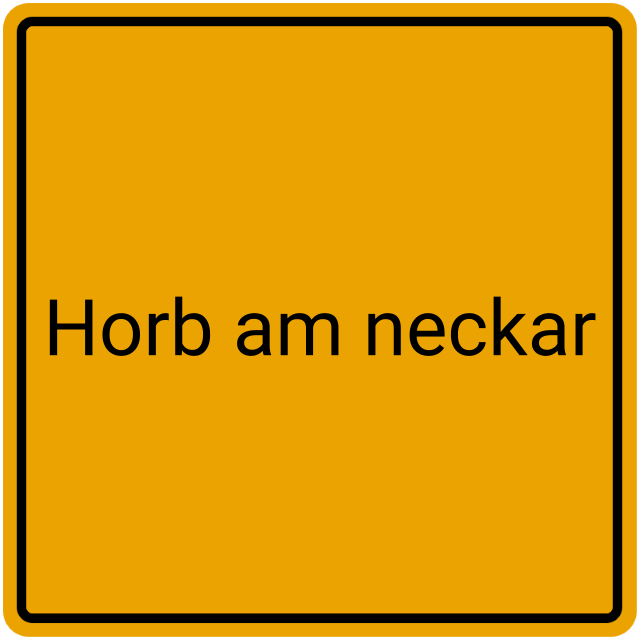 Meldebestätigung Horb am Neckar